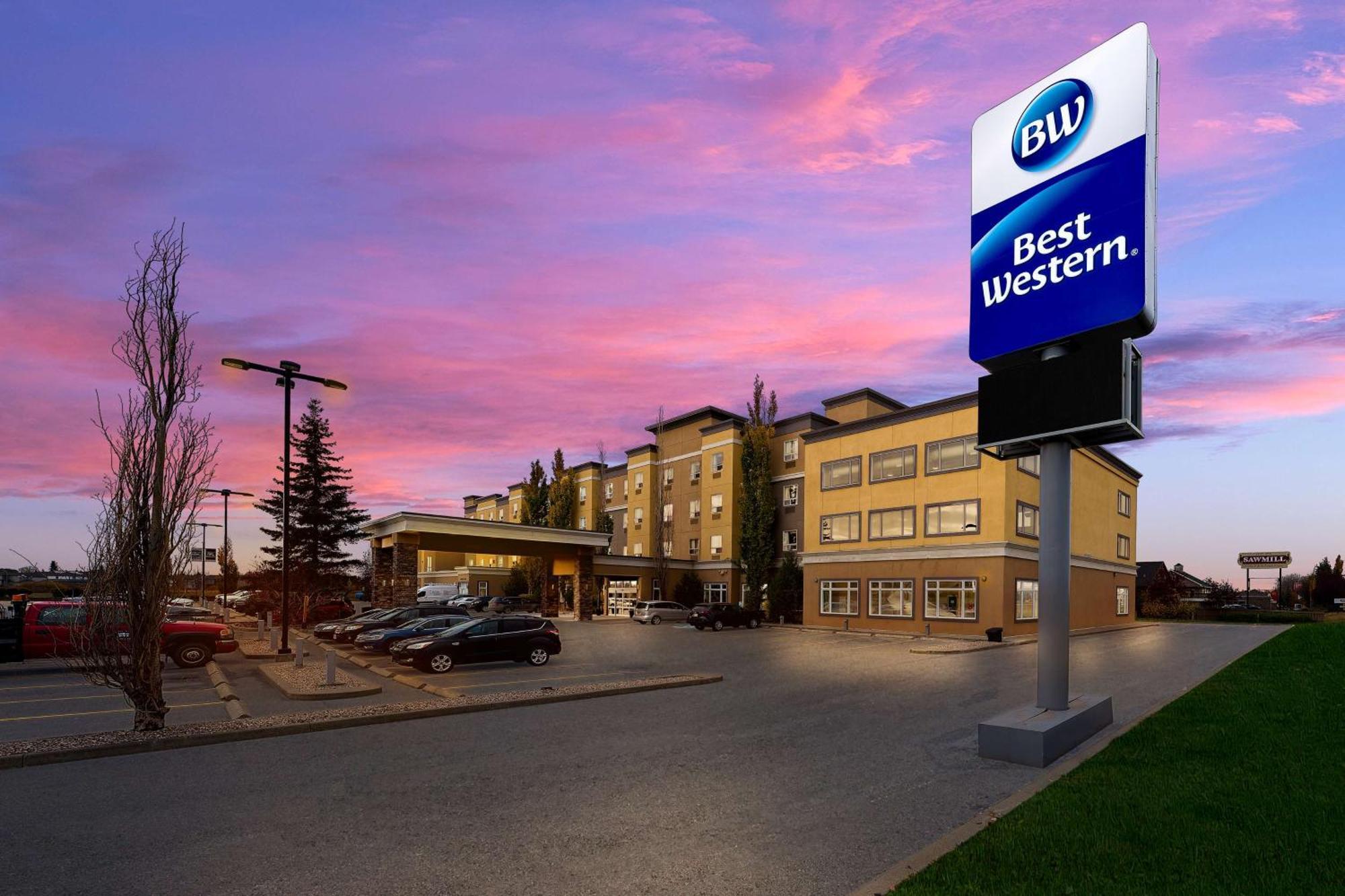 Best Western Sunrise Inn & Suites Stony Plain Bagian luar foto
